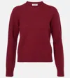Jil Sander Wool Sweater In Red