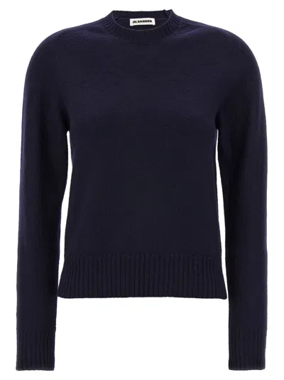 Jil Sander Wool Sweater Sweaters And Cardigans Blue