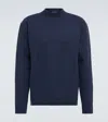 Jil Sander Wool Crew-neck Sweater In Uniform Grey