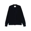 Jil Sander V Neck Cardigan Made From Wool In Blue