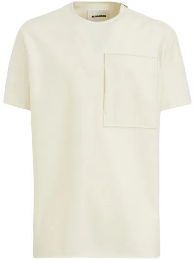 JIL SANDER WOOL T-SHIRT