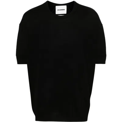 JIL SANDER WOOL T SHIRTS