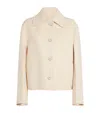 Jil Sander Wool Tailored Jacket In Neutral