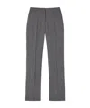 Jil Sander Gray Wool Trousers In Gray