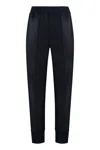 Jil Sander Stylish Wool Track Pants For Men In Blue