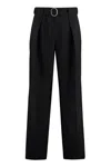 Jil Sander Men's Wool Trousers In Black