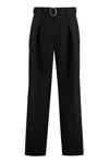 Jil Sander Men's Wool Trousers In Black