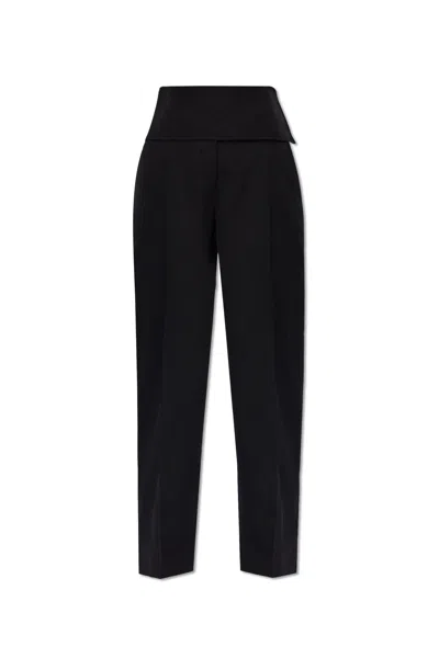 Jil Sander Wool Trousers In Black