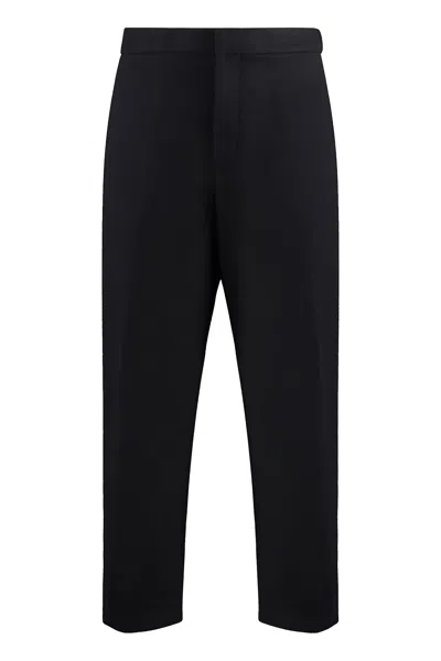 JIL SANDER WOOL TROUSERS