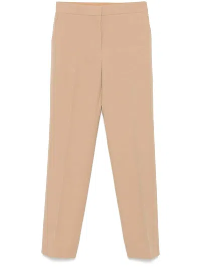 Jil Sander Wool Trousers In Nude