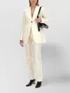 Jil Sander Wool Trousers With Pockets And Belt Loops
