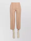 Jil Sander Wool Pants In Neutral