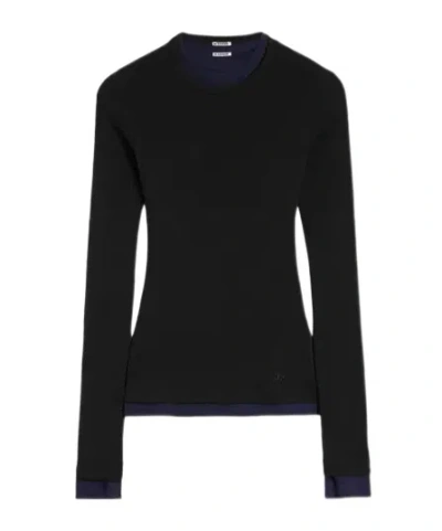 JIL SANDER WOOL T-SHIRT