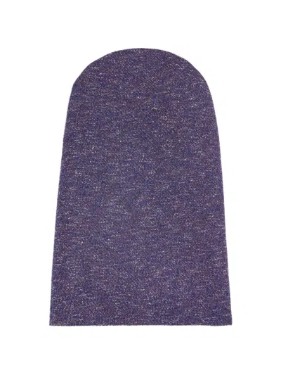 Jil Sander Wool Tweed Skirt In Purple