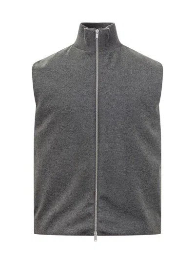 Jil Sander Wool Zip Gilet For Fall 2025 In 032