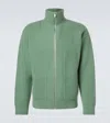 Jil Sander Wool Zip-up Cardigan In Green