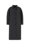Jil Sander Virgin Wool Fitted Jacket In Grey