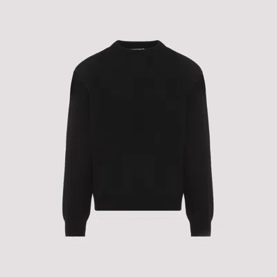 JIL SANDER ROUND-NECK WOOL-BLEND JUMPER
