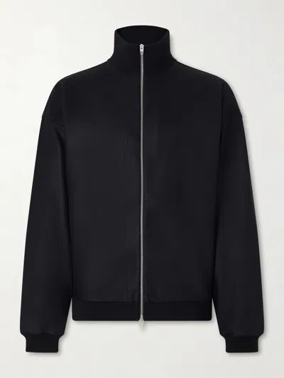 Jil Sander Textured-knit Zip-up Cardigan In Multi
