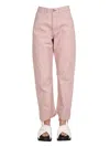 Jil Sander Workwear Pants In Pink