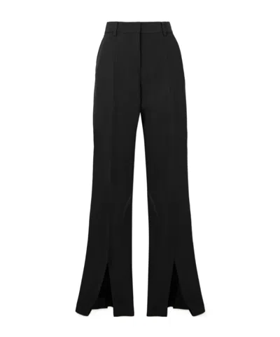 Jil Sander Woven Straight-leg Pants In Blue