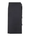 Jil Sander Wrap Midi Skirt In Black