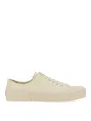 Jil Sander Smooth Leather Low Sneakers In Multicolour