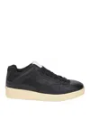 Jil Sander Panelled Low-top Sneakers In Black