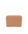 Jil Sander Zip-around Leather Wallet In Pink