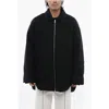 Jil Sander Zip Closure Down Jacket With Collar In Black