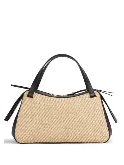 Jil Sander Zip-closure Tote Bag In Nude