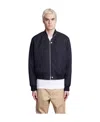 Jil Sander Classic Front Zip Bomber Jacket In Black
