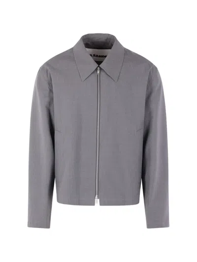 Jil Sander Jacket Men Color Grey In Gray