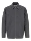 Jil Sander Poplin Shirt Collar Design Long Sleeves In Gray
