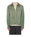 Jil Sander Zip Jacket In Green