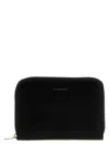 Jil Sander Logo-debossed Leather Wallet In Black