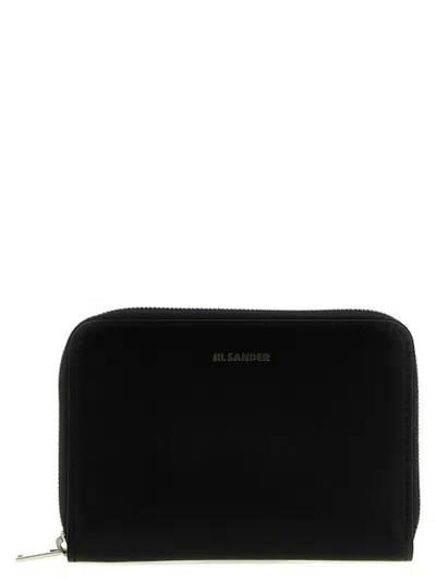 JIL SANDER JIL SANDER ZIP LEATHER WALLET