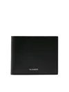Jil Sander Zip Pocket Wallet In Black