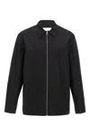 Jil Sander Minimalist Zippered Wool Overshirt