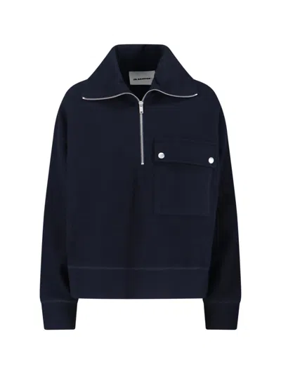 JIL SANDER ZIP SWEATER