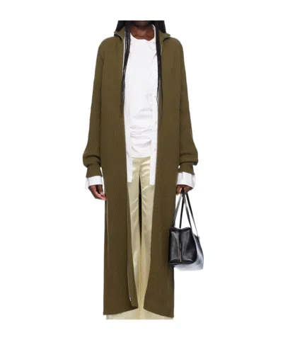 Jil Sander Zip Turtleneck Sweater In Multicolor