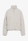 Jil Sander Zip-up 173 Gd Jacket In White