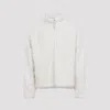 Jil Sander Ivory Zip Up 187 Gd Ivory Cotton Jacket In Gray