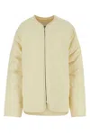Jil Sander Long-sleeve Padded Jacket In Neutrals