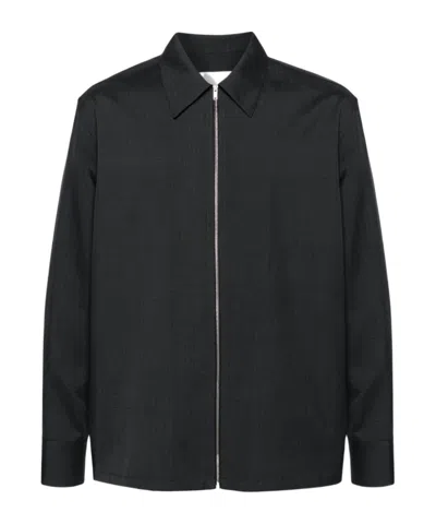 JIL SANDER JIL SANDER ZIPPED STRAIGHT HEM JACKET
