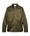 Jil Sander Zip-up Shirt Jacket In Green