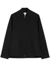 Jil Sander Hemd Mit Reissverschluss In Schwarz