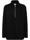 Jil Sander Man Black Shirts In Black