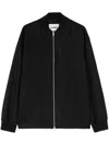 Jil Sander Zip-up Sweatshirt In Black