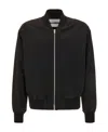 Jil Sander Zip-fastening Bomber Jacket In Black